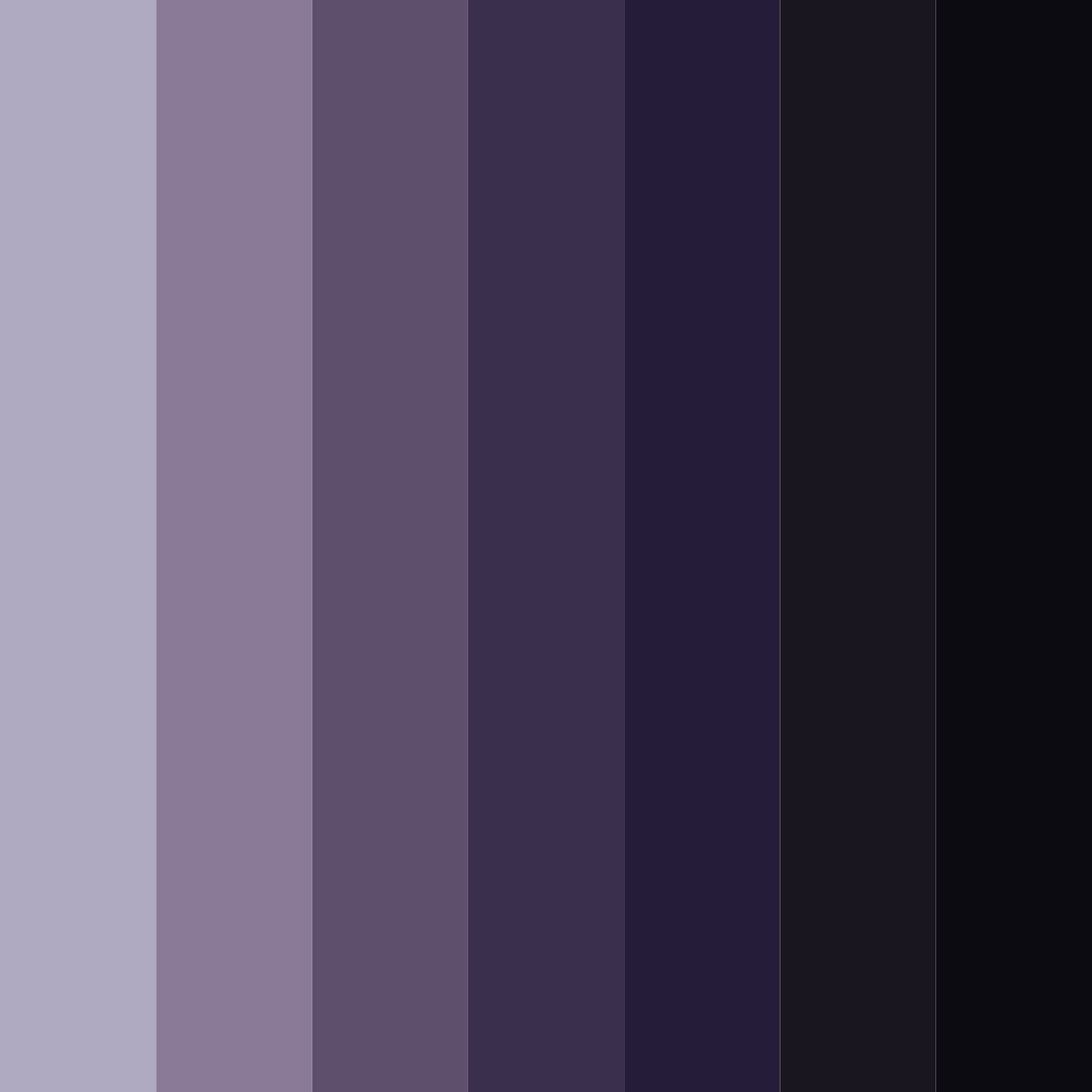 Download eclipse elegance color palette PNG image (square)