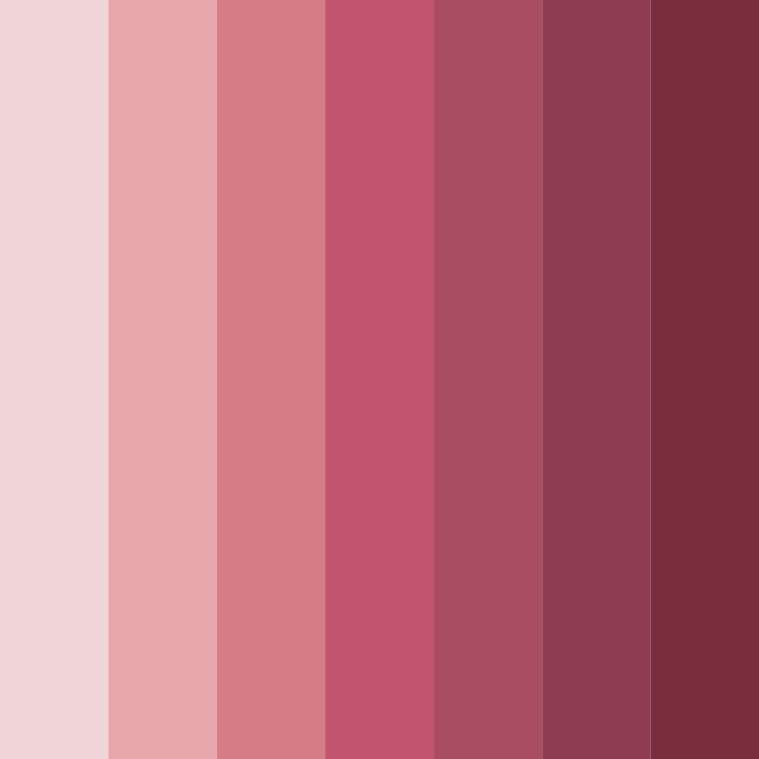 Download velvet blooms color palette PNG image (square)