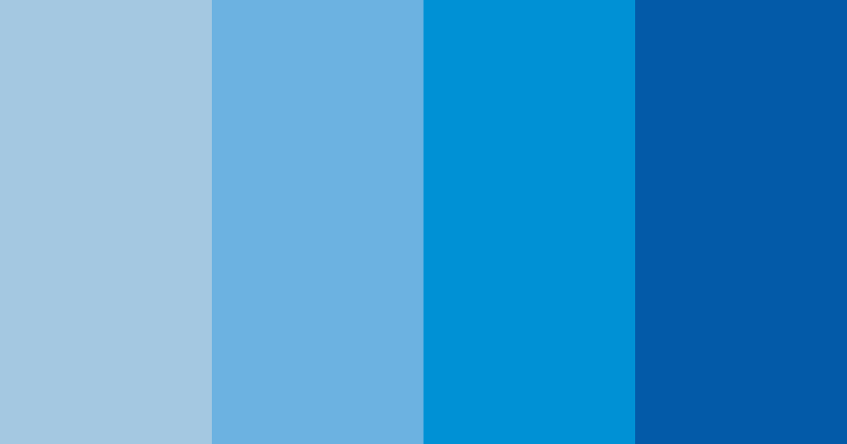 Download aqua horizon color palette PNG image (landscape)