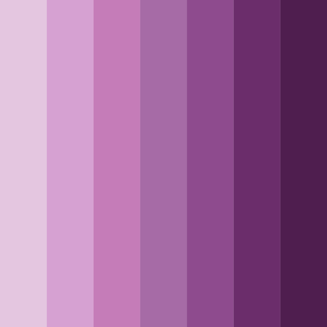 Download purple elegance color palette PNG image (square)