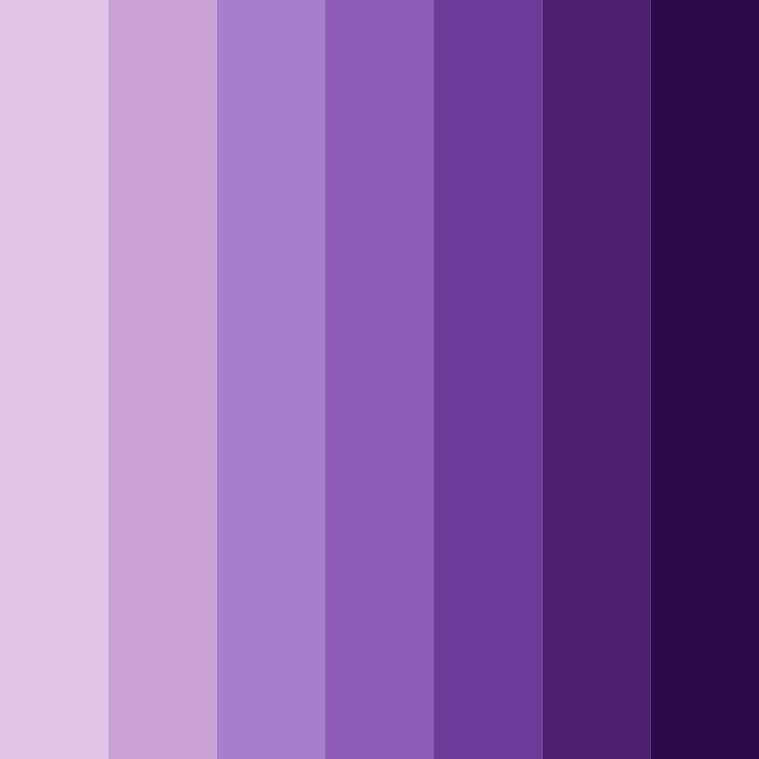 Download purple damask color palette PNG image (square)
