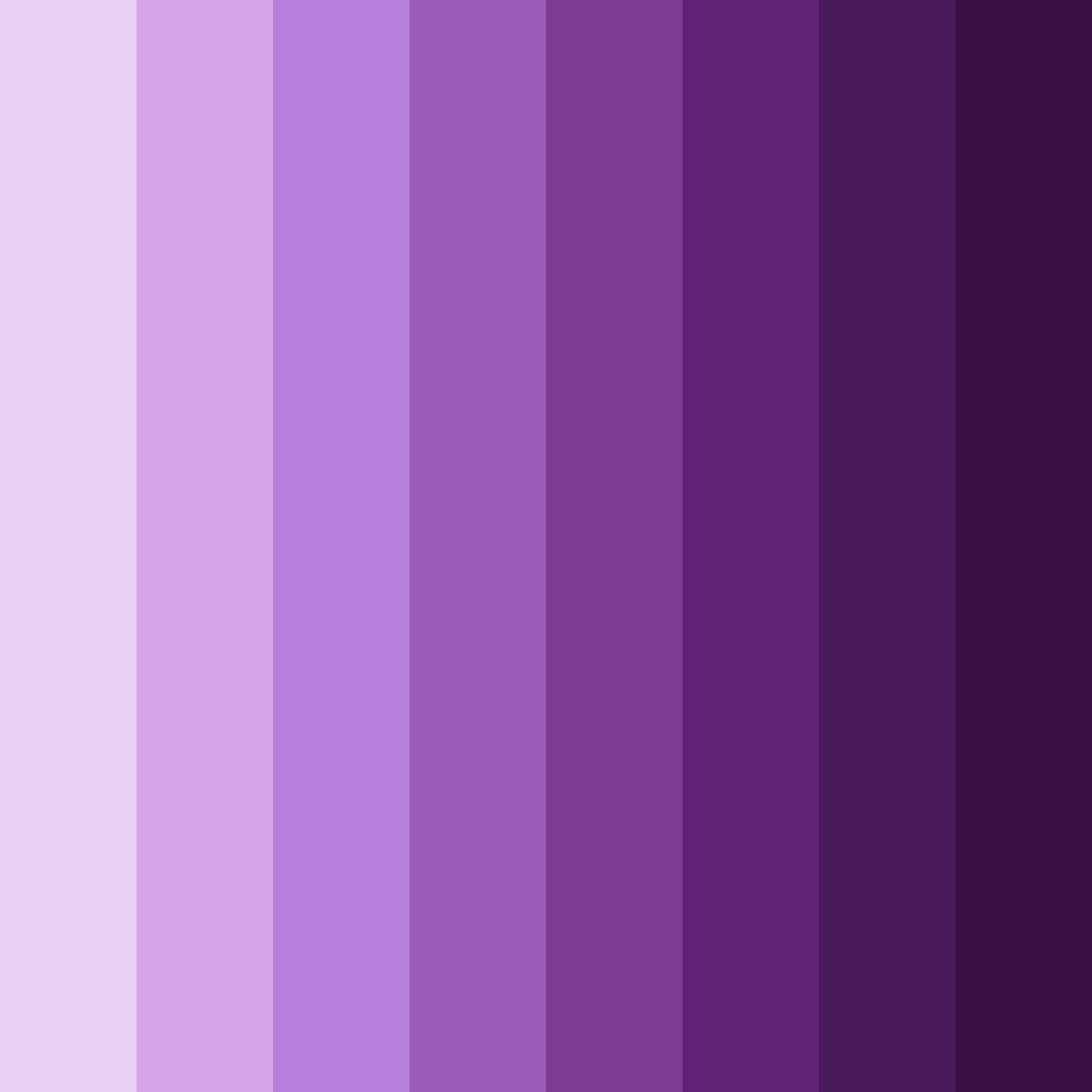 Download enchanted amethyst color palette PNG image (square)