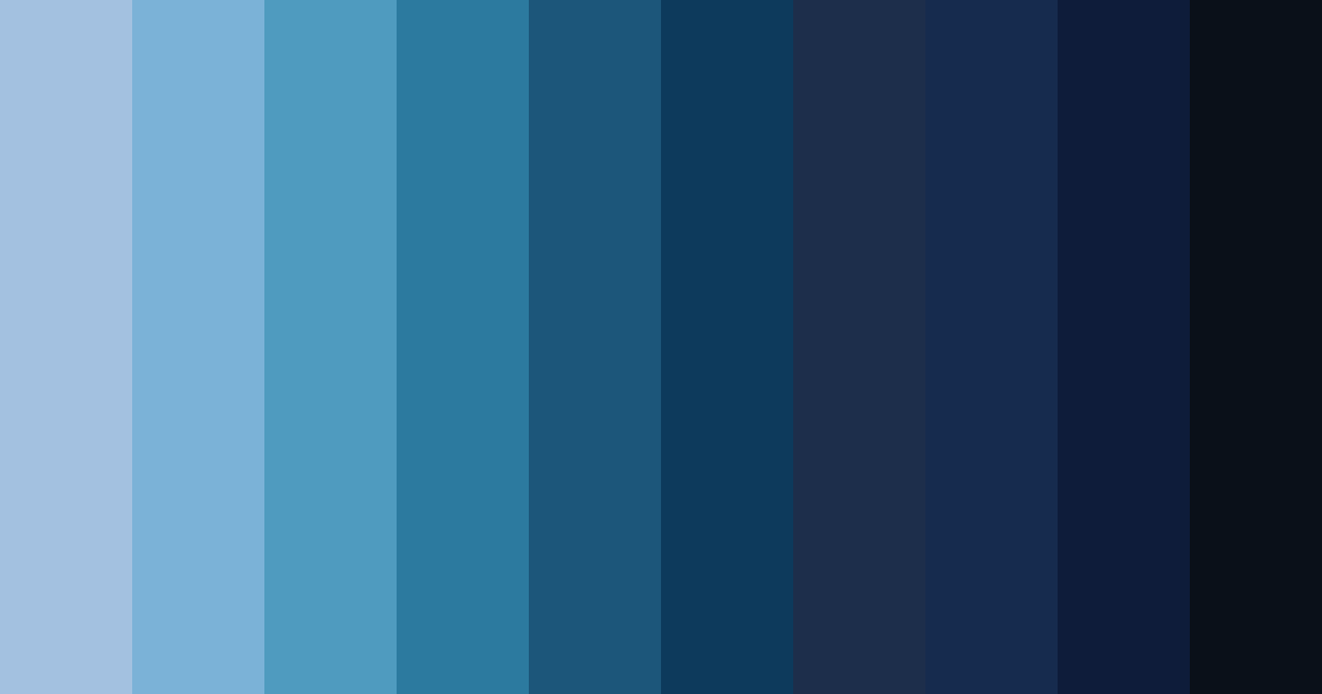 Download navy blue serenity color palette PNG image (landscape)
