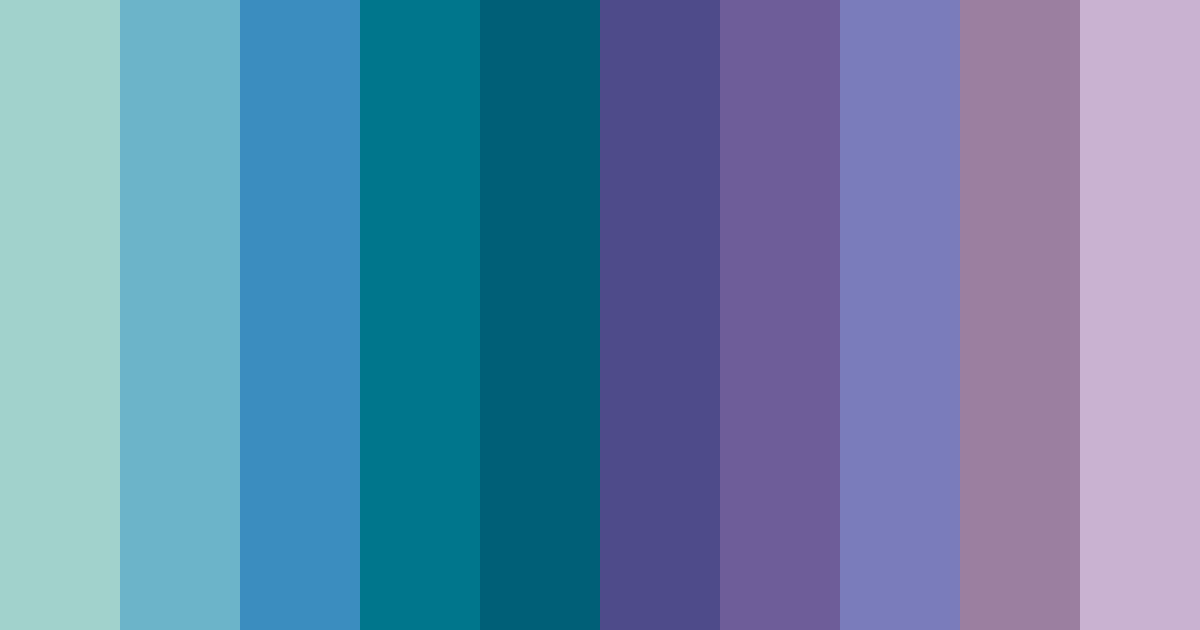 Download tropical twilight color palette PNG image (landscape)