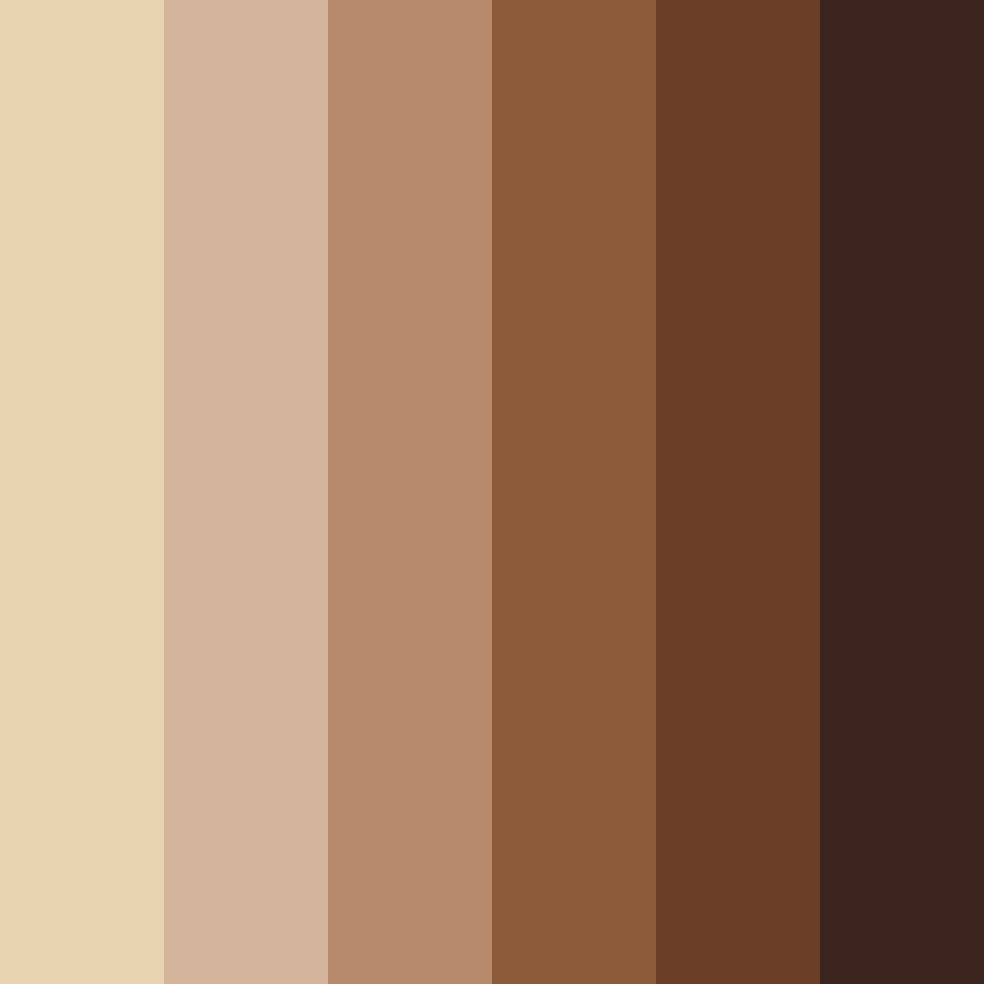 Download cocoa dreamscape color palette PNG image (square)