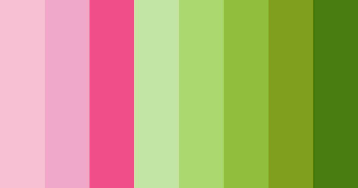 Download blossom meadow color palette PNG image (landscape)