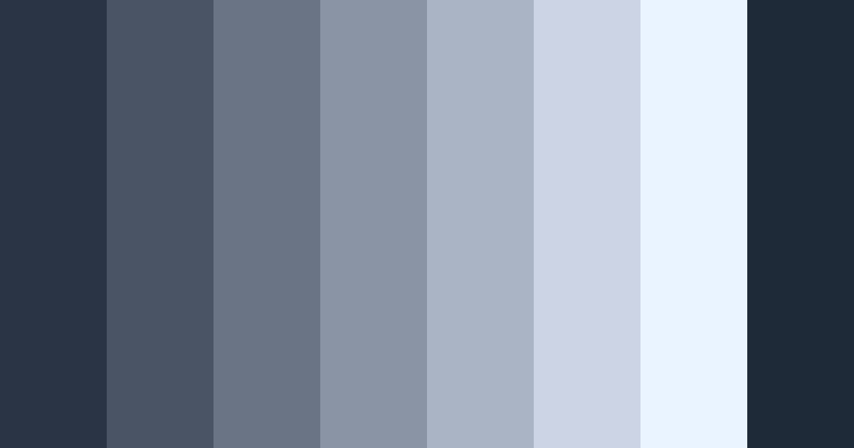 Download midnight mist color palette PNG image (landscape)