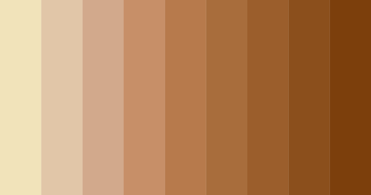 Download duo of earthtones color palette PNG image (landscape)