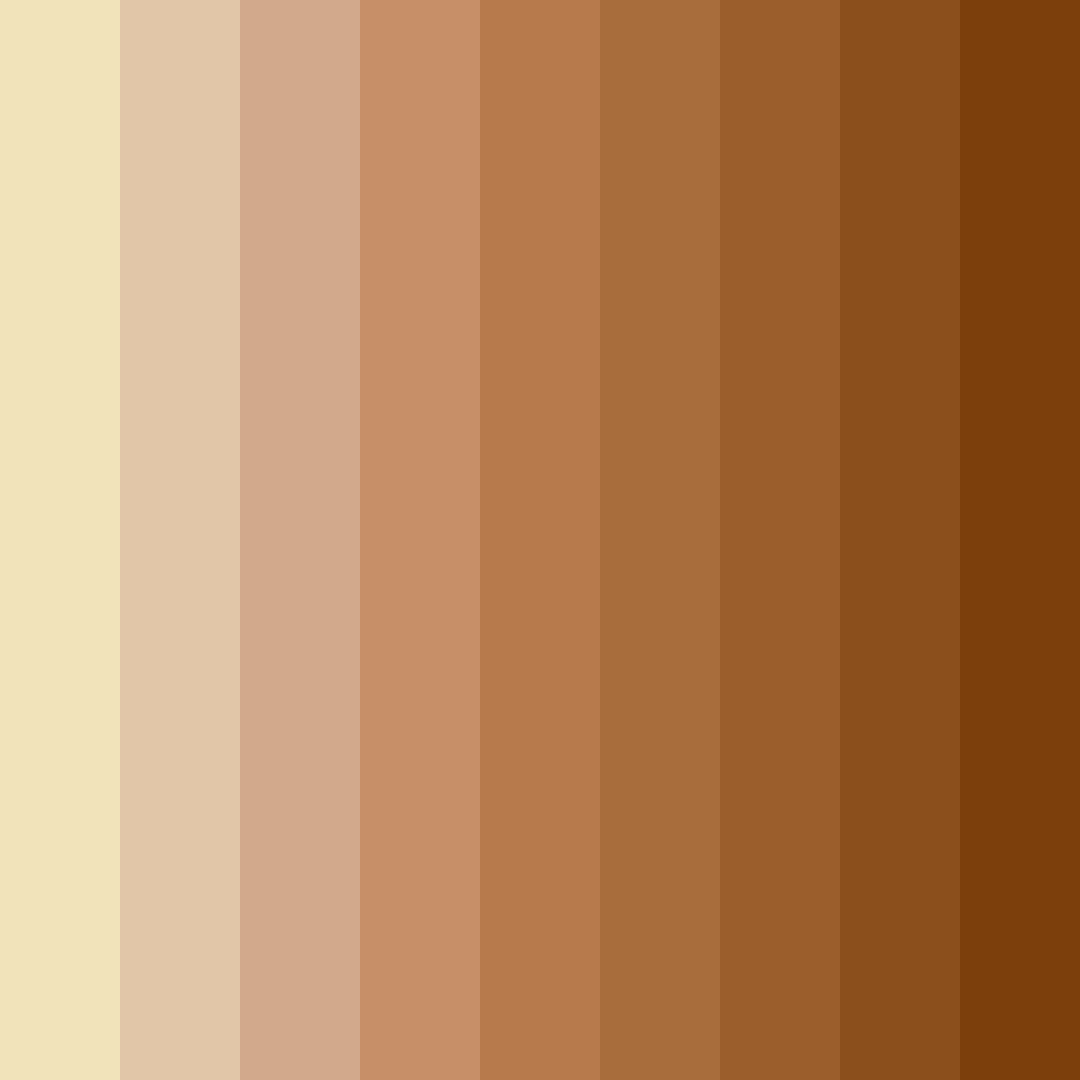 Download duo of earthtones color palette PNG image (square)