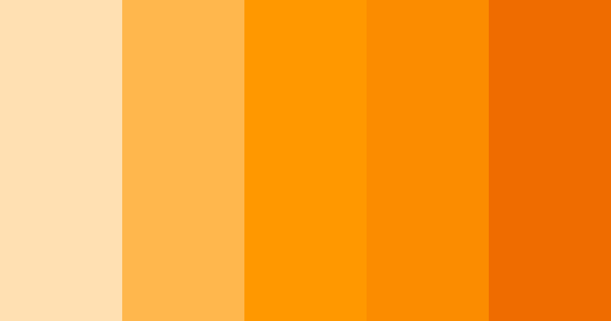 Download sunny citrus burst color palette PNG image (landscape)