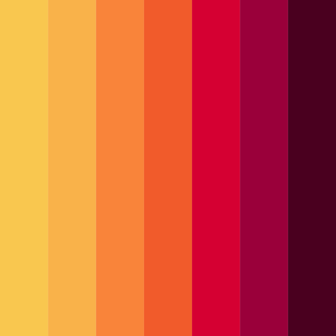 Download autumn ember color palette PNG image (square)