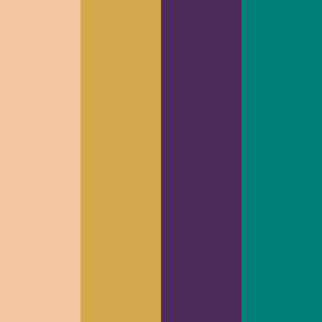 Download spiced serenity color palette PNG image (square)