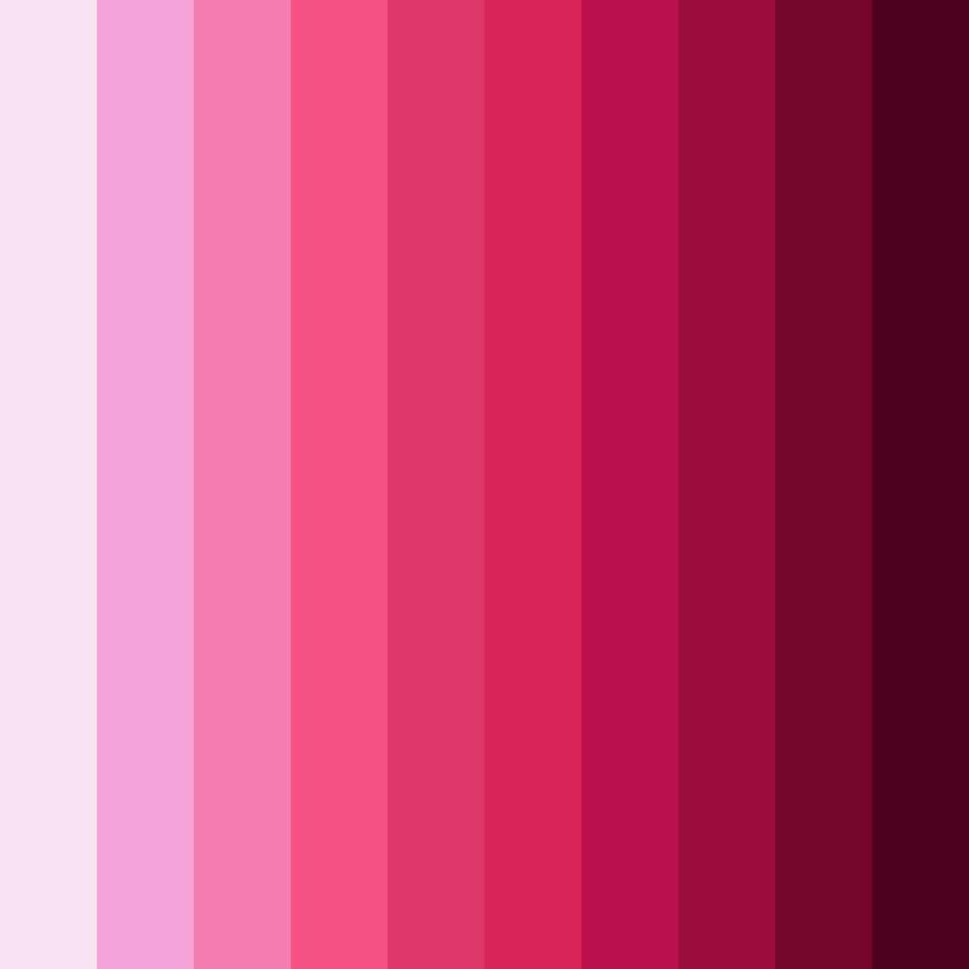 Download pink frantic color palette PNG image (square)
