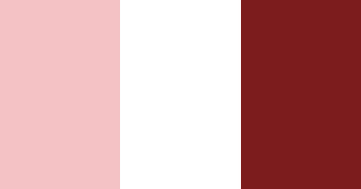 Download dark red elegance color palette PNG image (landscape)