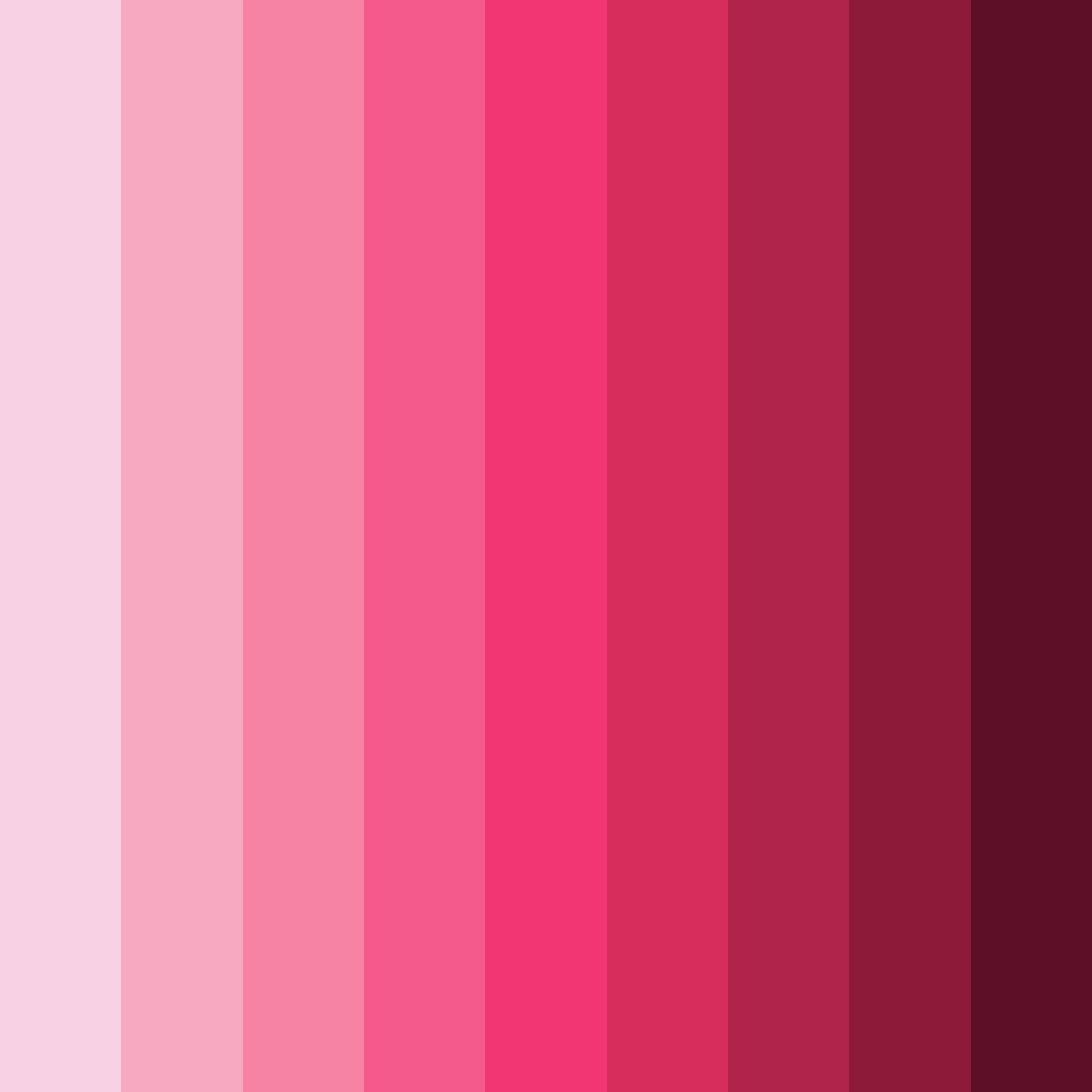 Download blush blossom serenade color palette PNG image (square)