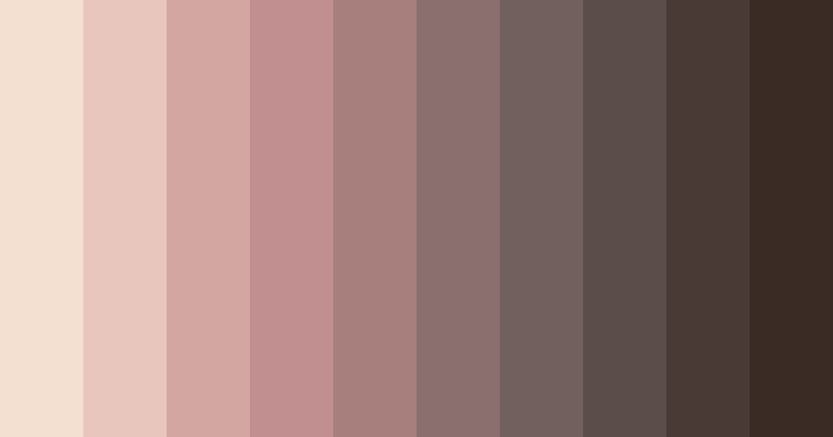 Download mushroom brown color palette PNG image (landscape)