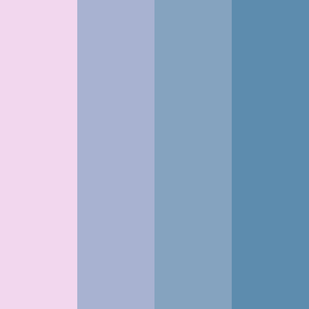 Download pastel dream color palette PNG image (square)