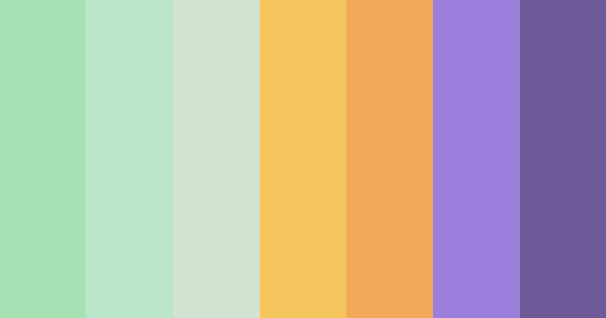 Download harmony in bloom color palette PNG image (landscape)