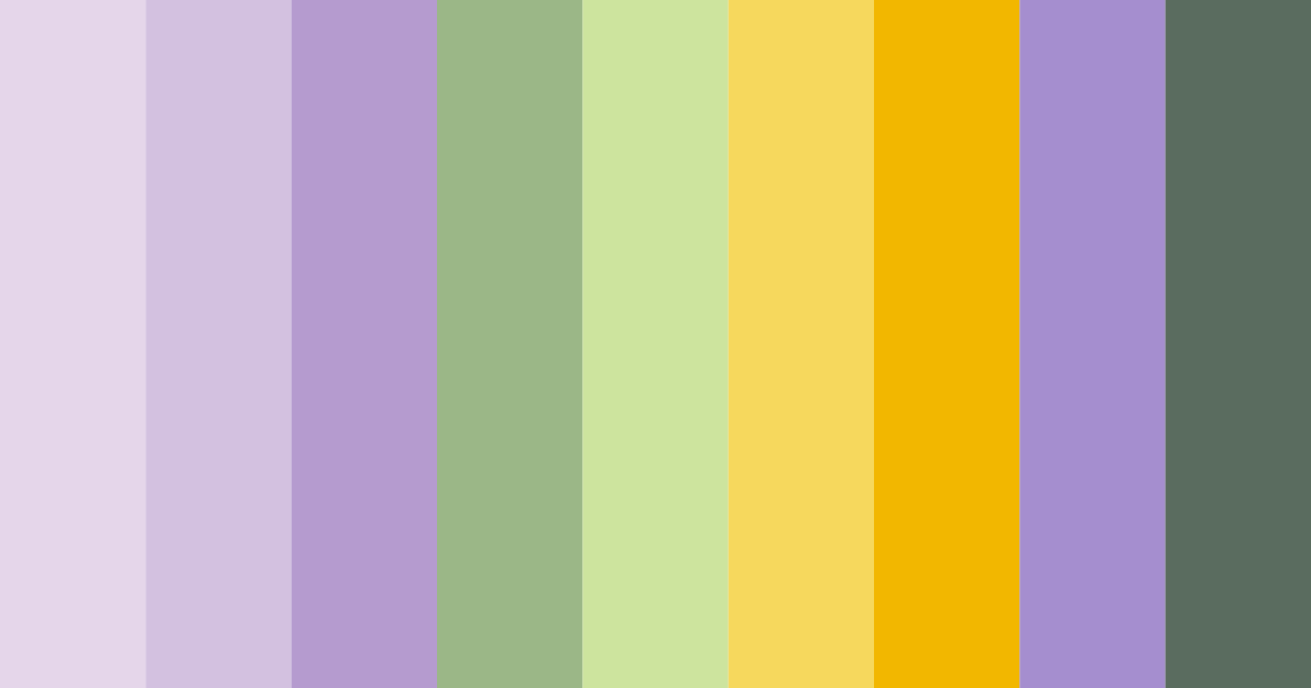 Download dusty lavender dreams color palette PNG image (landscape)