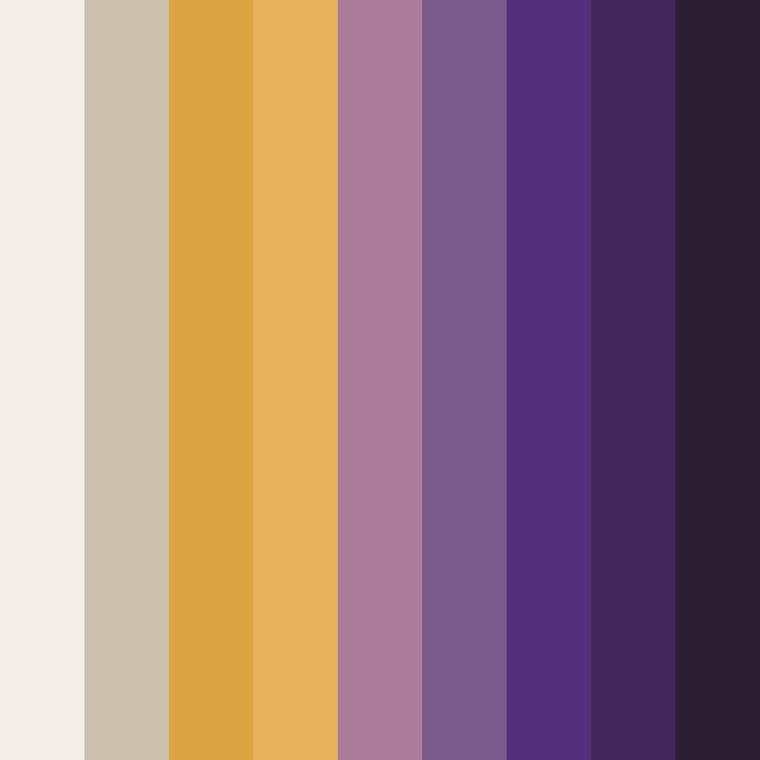 Download eggplant dreams color palette PNG image (square)