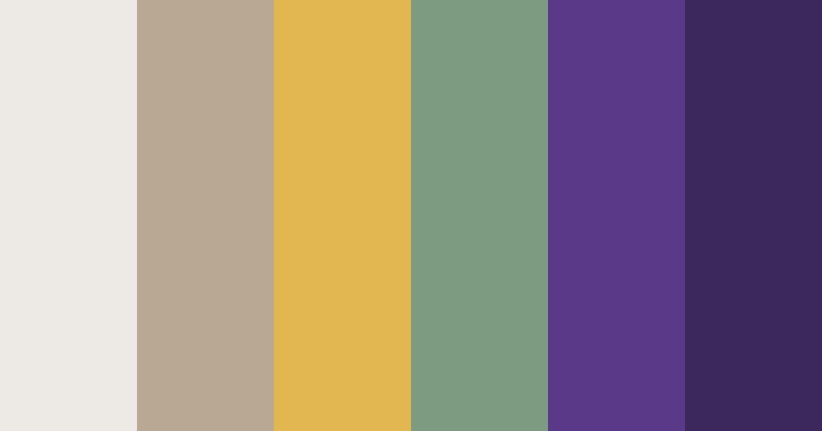 Download deep violet dream color palette PNG image (landscape)