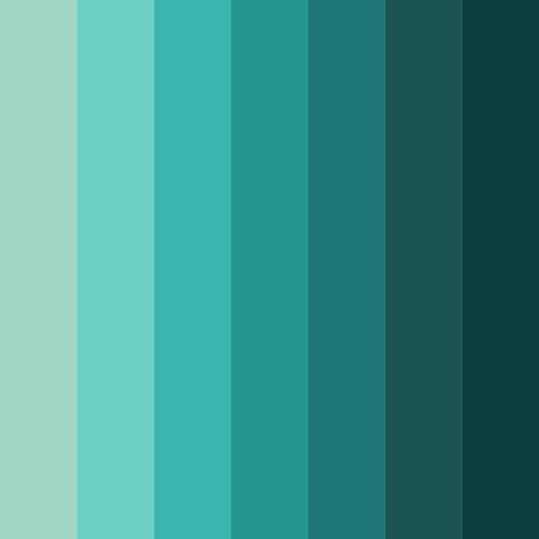 Download ethereal tides color palette PNG image (square)