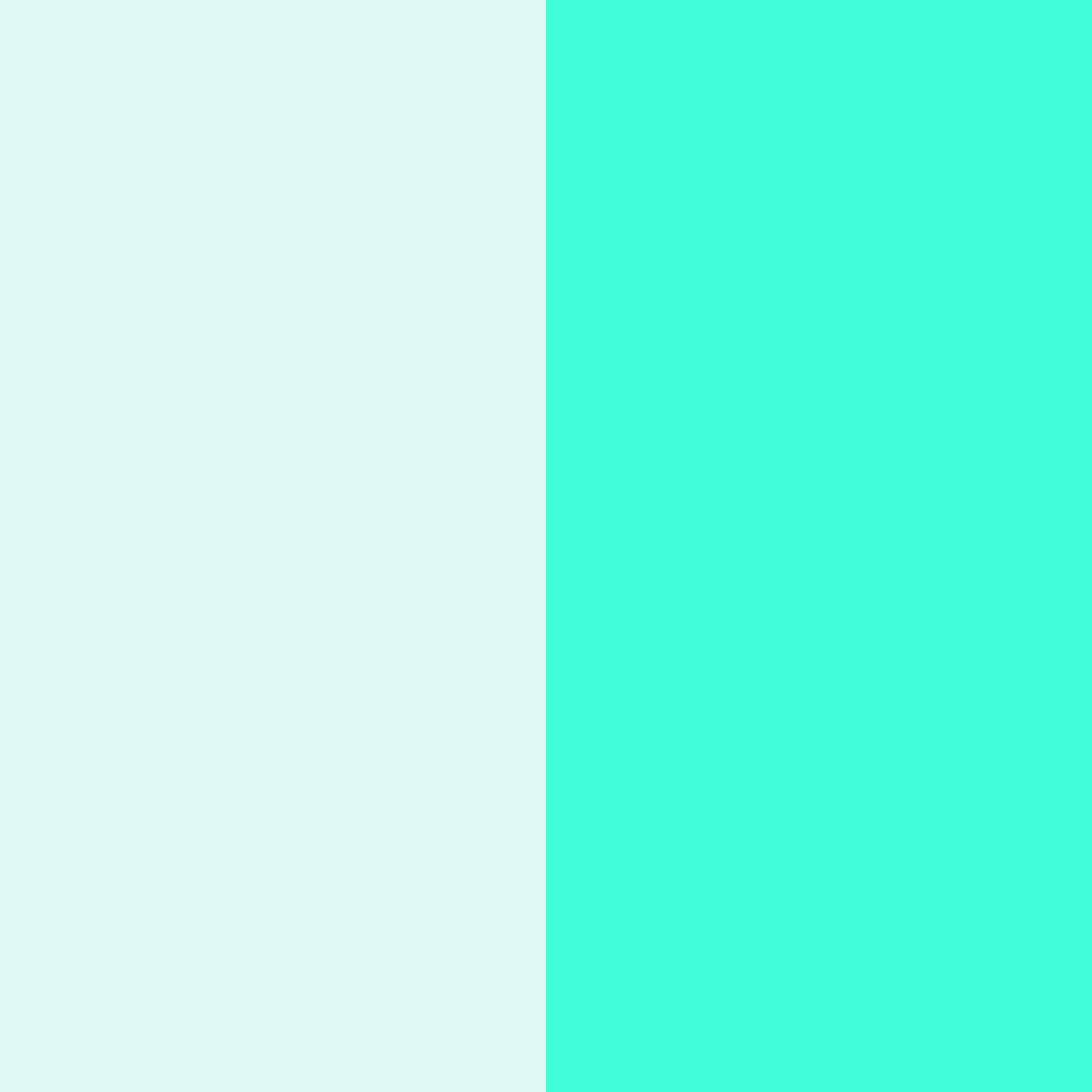 Download mint green breeze color palette PNG image (square)