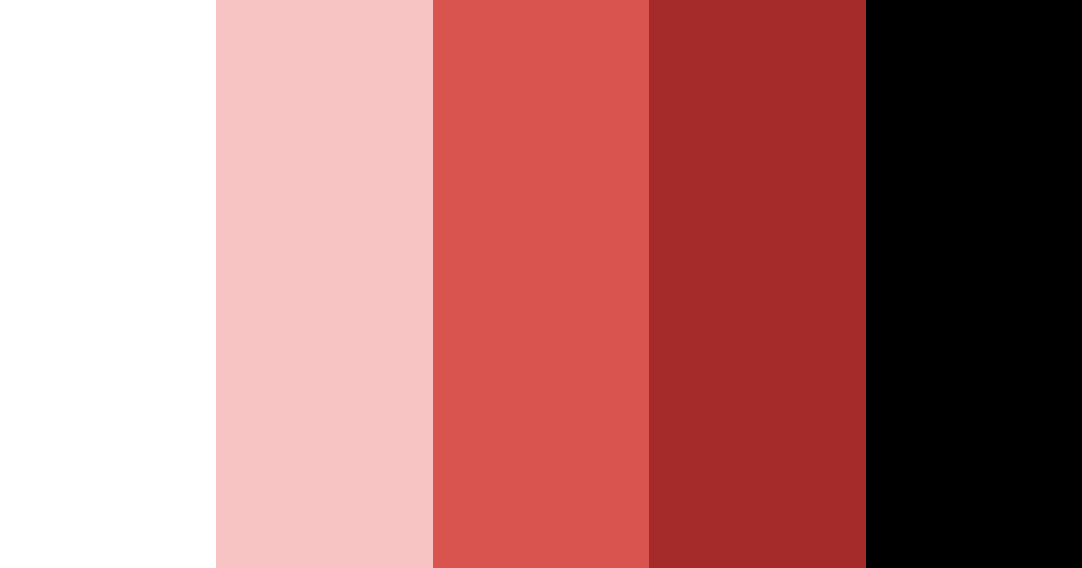 Download crimson elegance color palette PNG image (landscape)