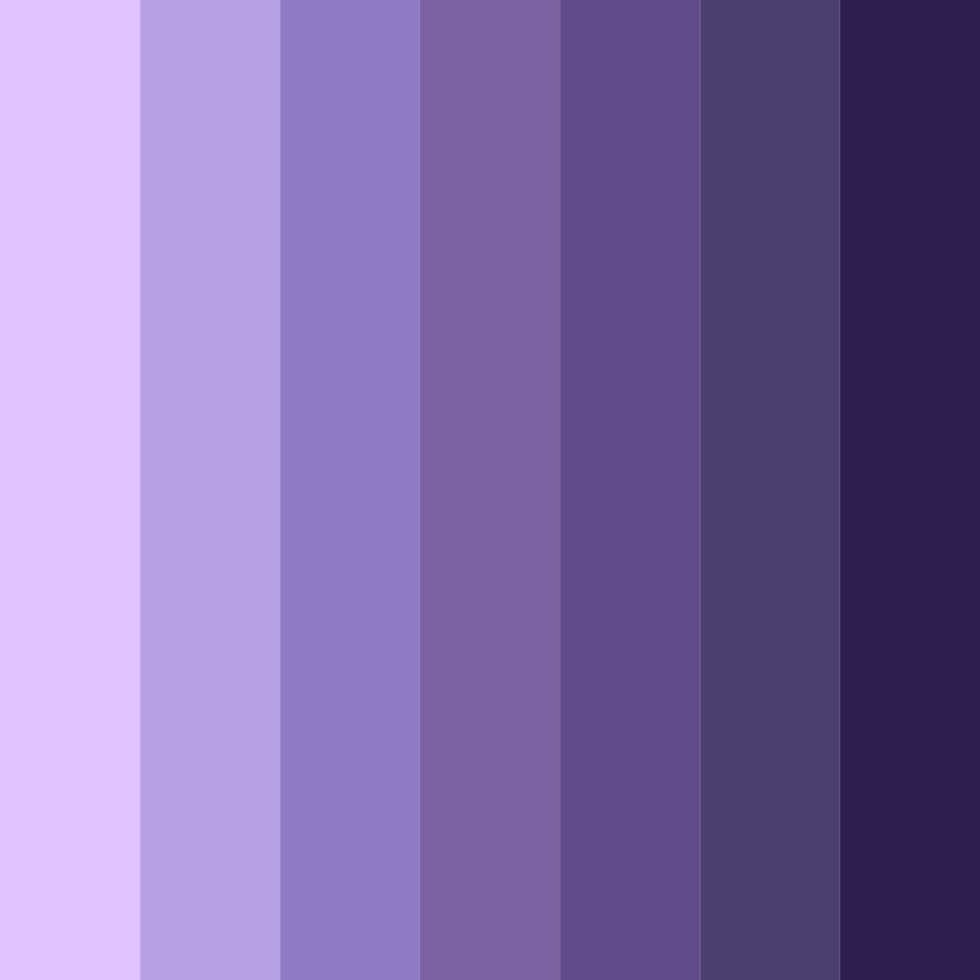 Download purple magic color palette PNG image (square)