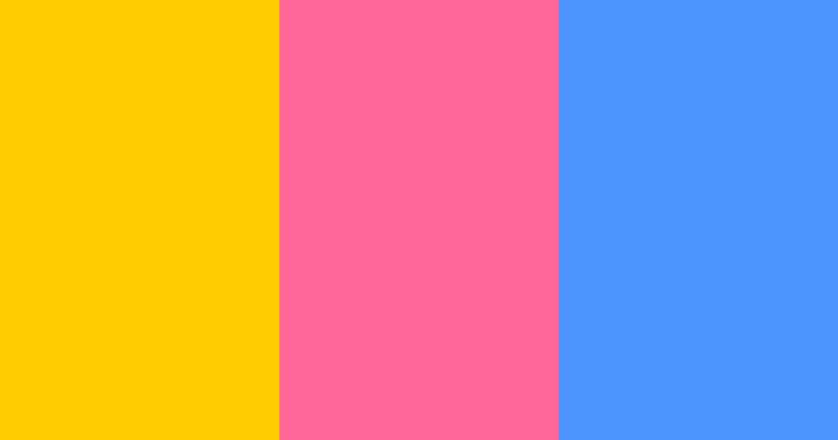 Download rainbow yellow color palette PNG image (landscape)