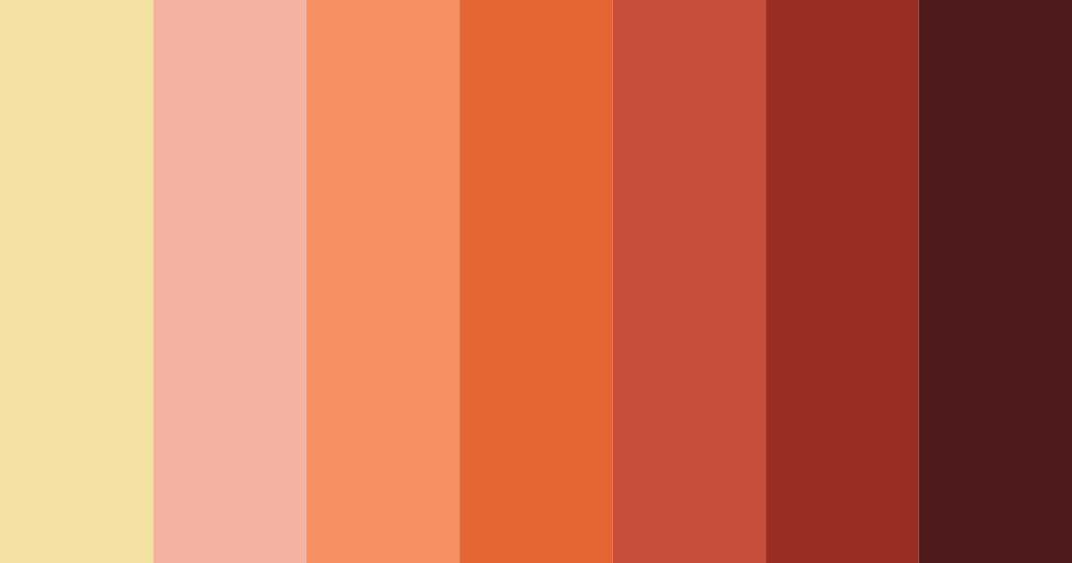 Download spooky harvest color palette PNG image (landscape)