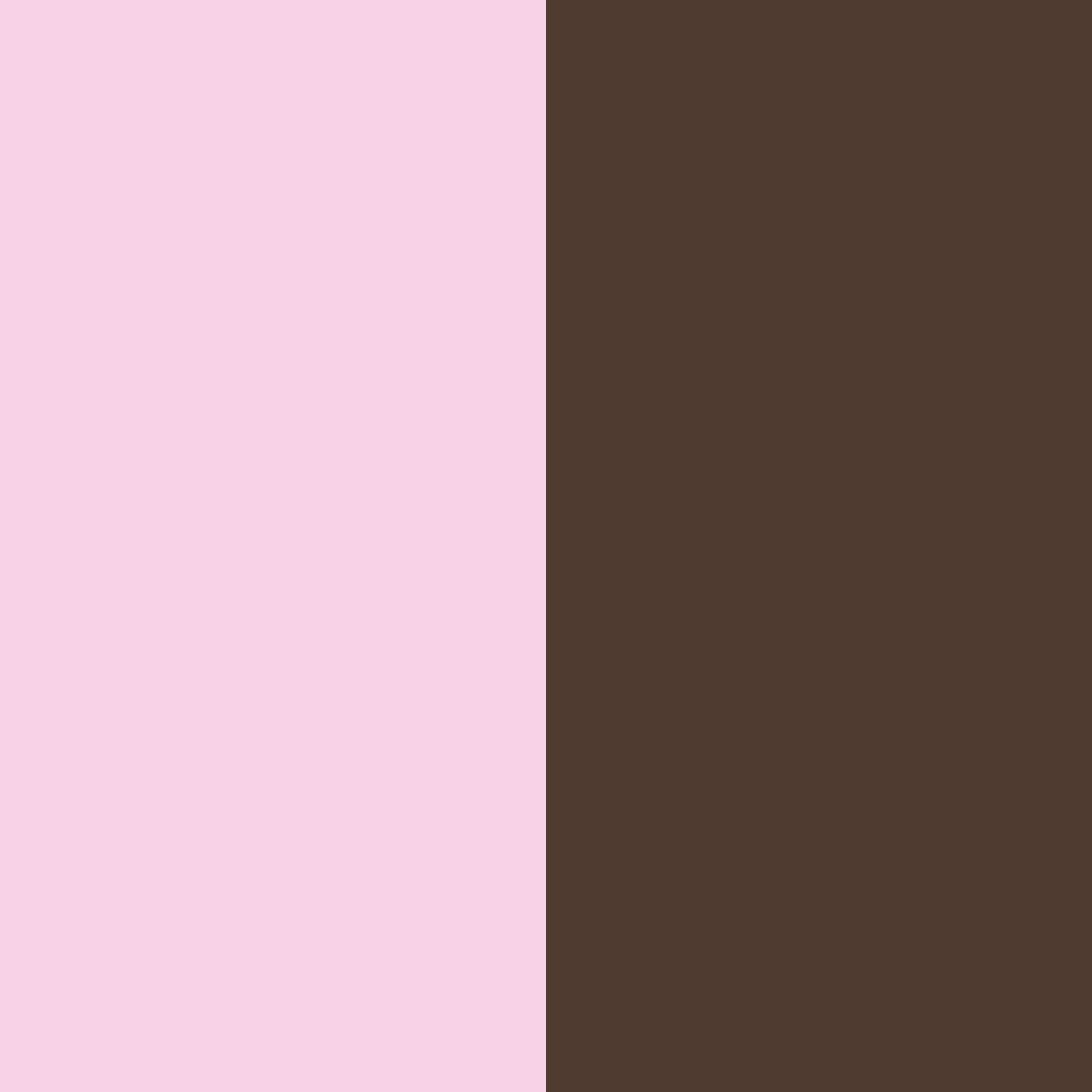 Download blush cocoa bliss color palette PNG image (square)