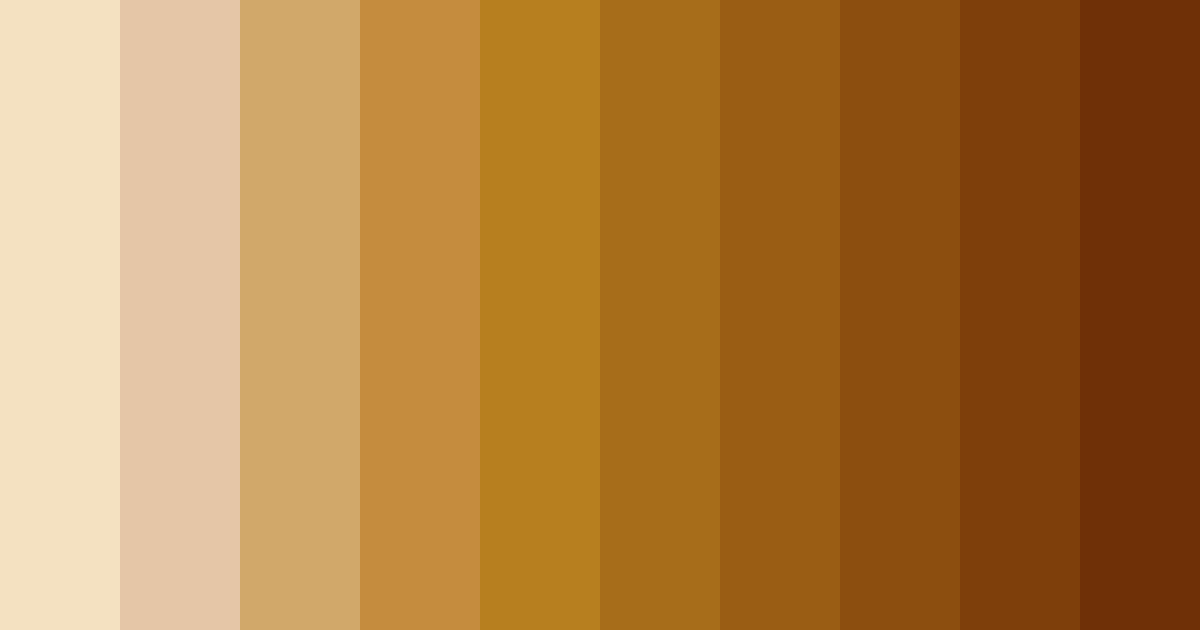 Download caramel dreamscape color palette PNG image (landscape)