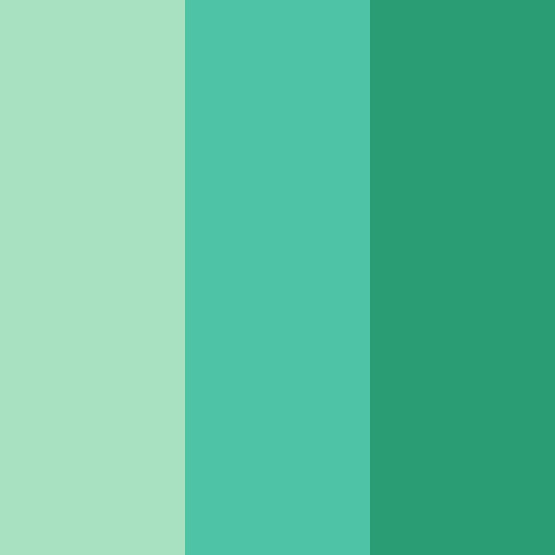 Download serene oasis color palette PNG image (square)