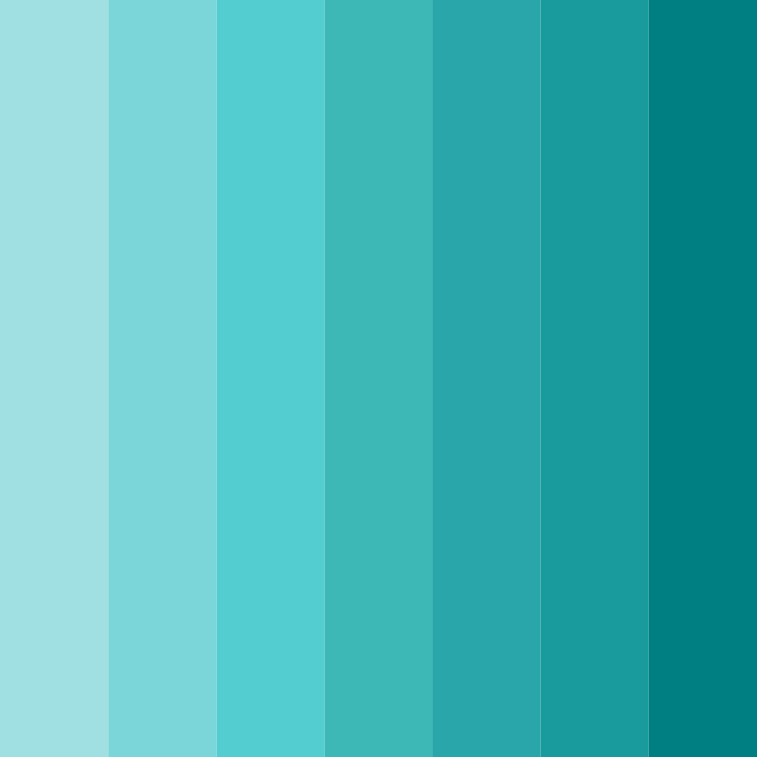 Download aqua horizon color palette PNG image (square)