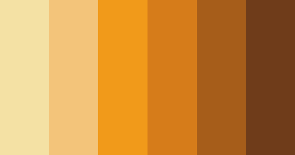 Download orange sunset color palette PNG image (landscape)