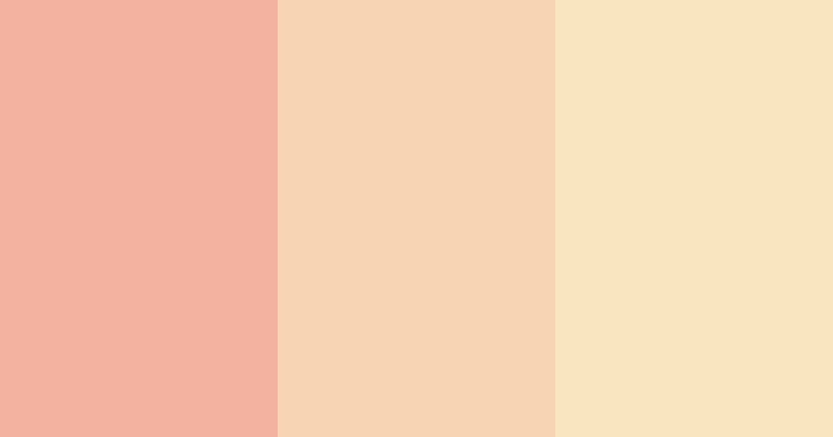 Download peachy whiskers color palette PNG image (landscape)
