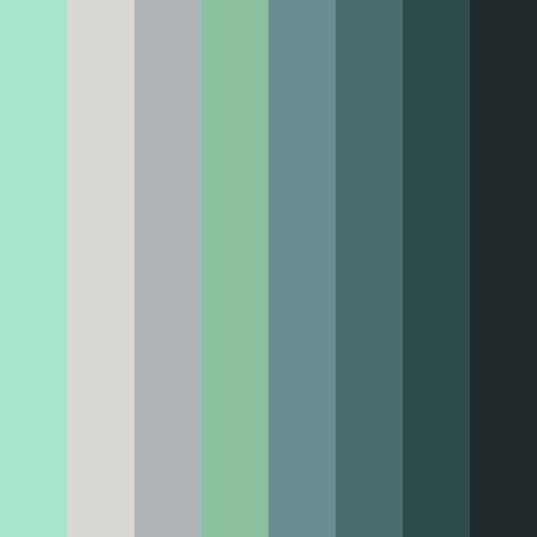 Download tarnished verdure color palette PNG image (square)