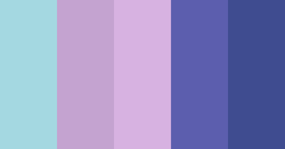 Download mystical serenity color palette PNG image (landscape)