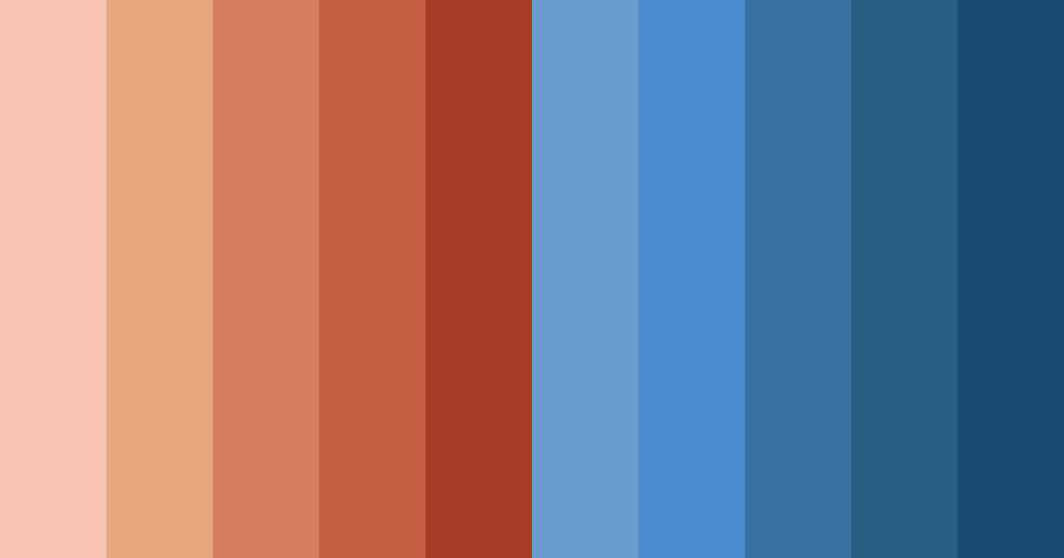 Download desert horizon color palette PNG image (landscape)