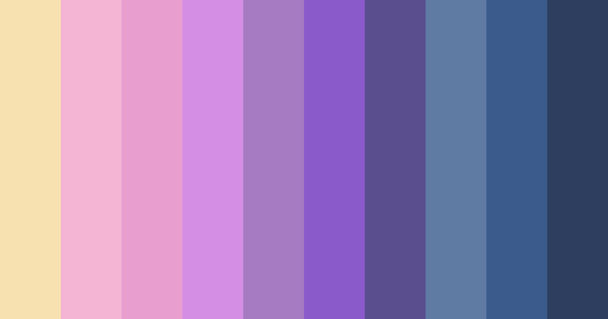 Download purple fancy color palette PNG image (landscape)