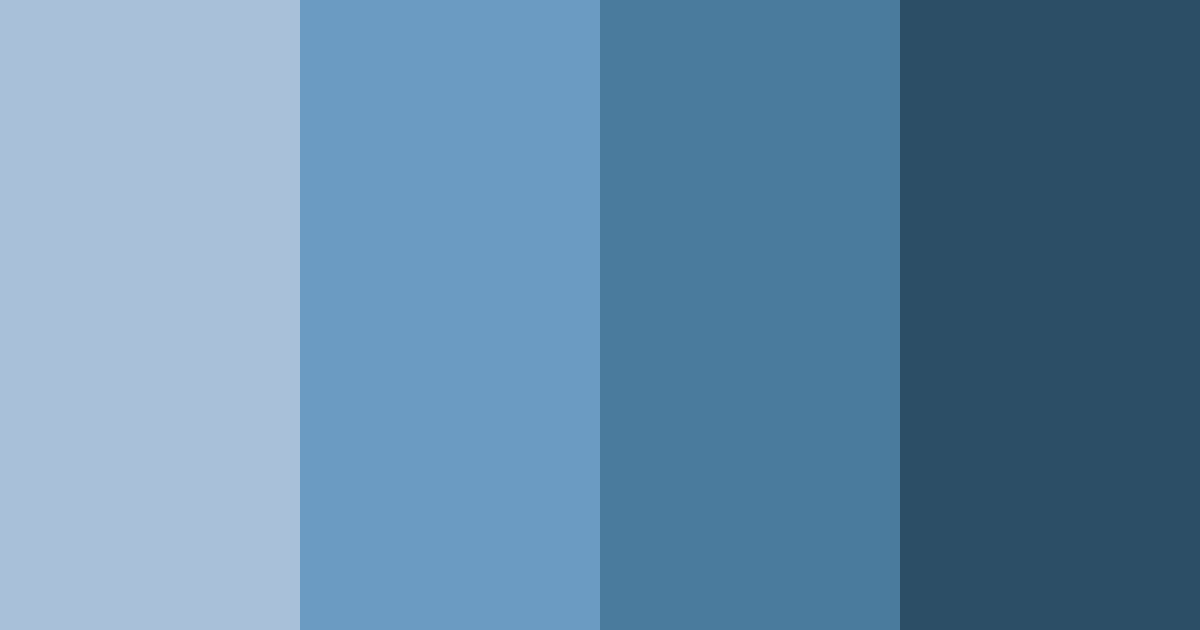 Download grey-blue shades color palette PNG image (landscape)