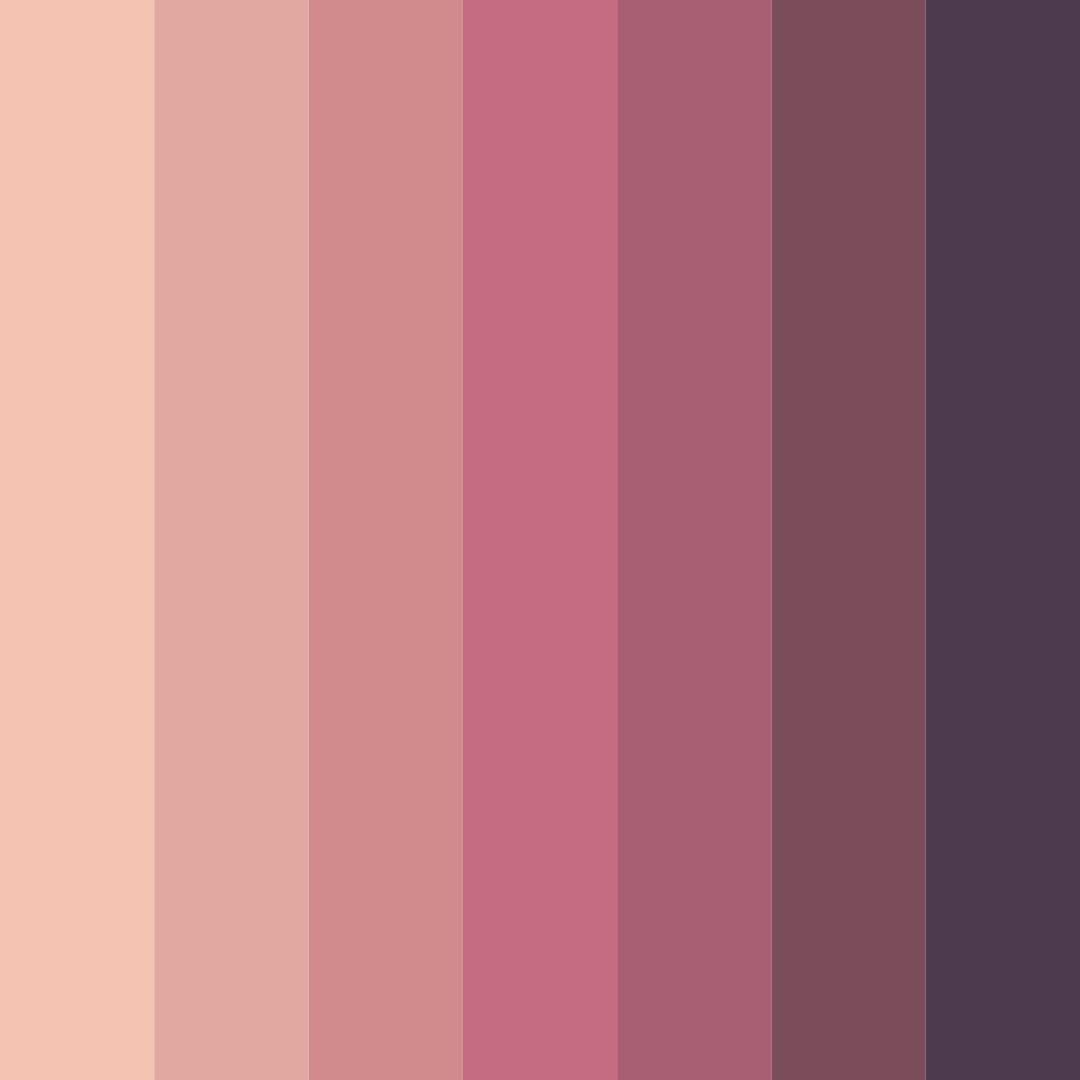Download luggage elegance color palette PNG image (square)