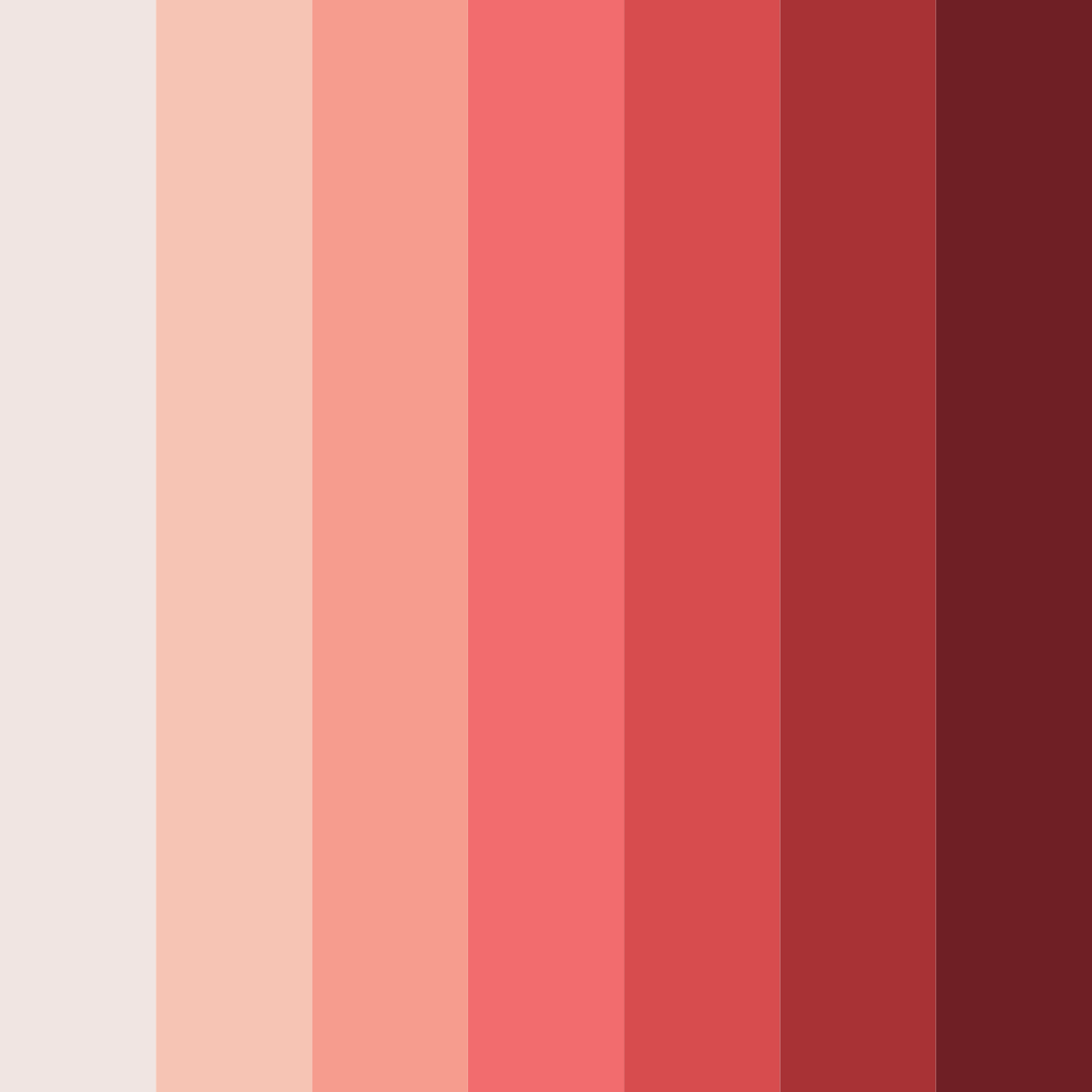 Download crimson blossom color palette PNG image (square)