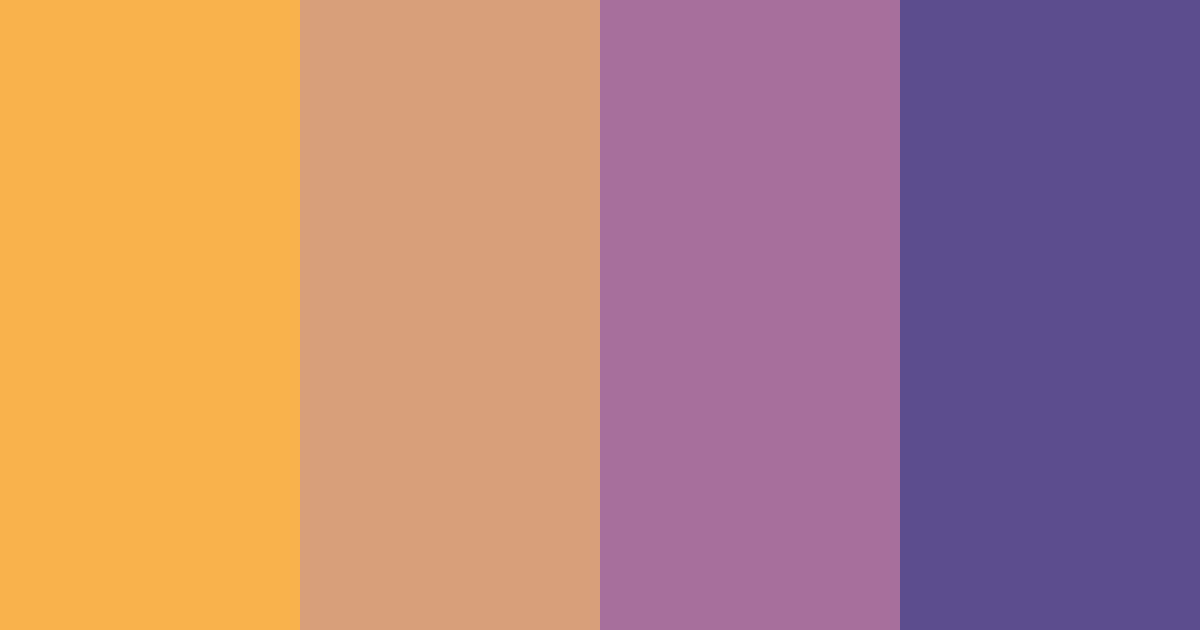 Download peachy purple color palette PNG image (landscape)