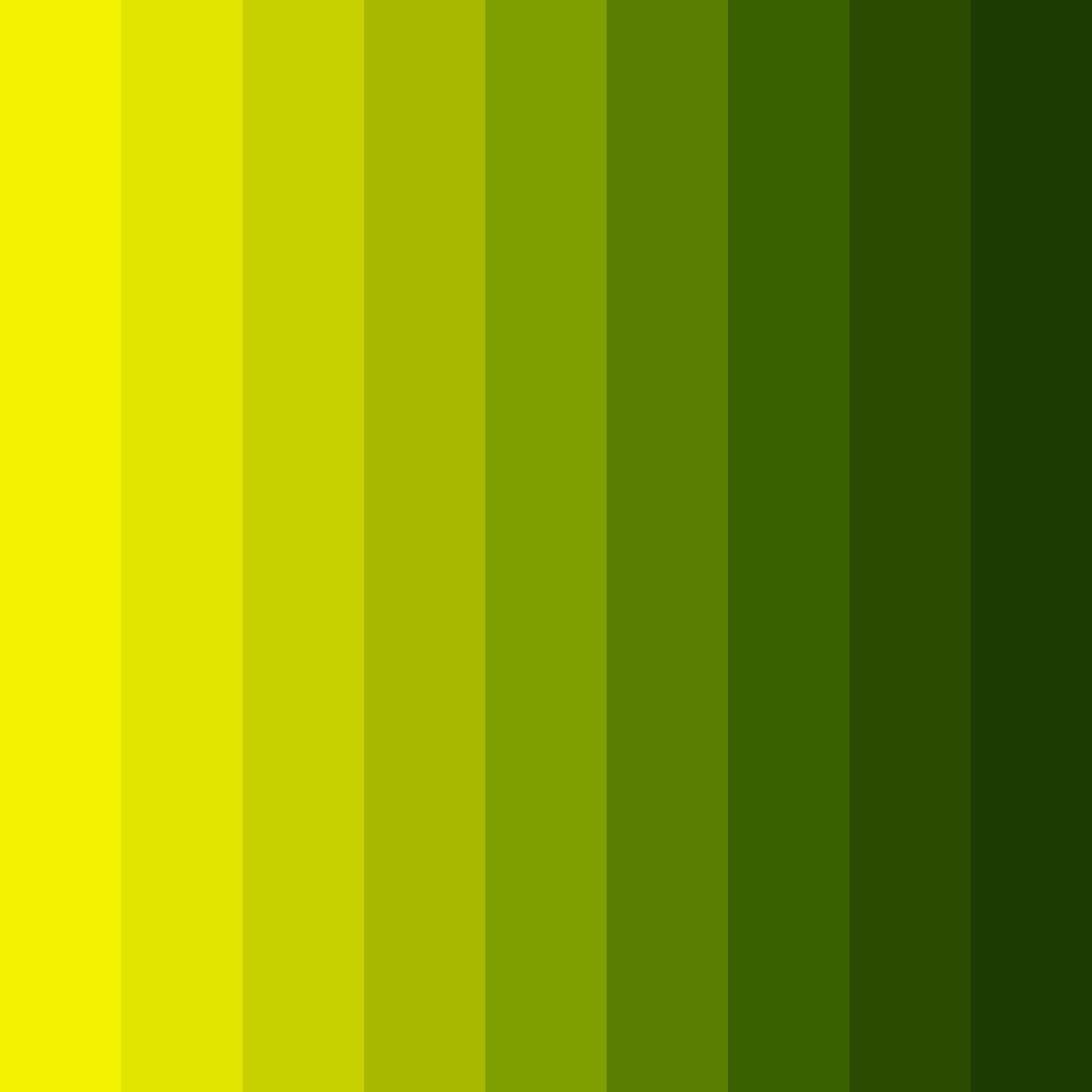 Download luminous lime contrast color palette PNG image (square)