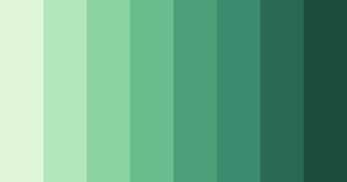 Download green earth color palette PNG image (landscape)