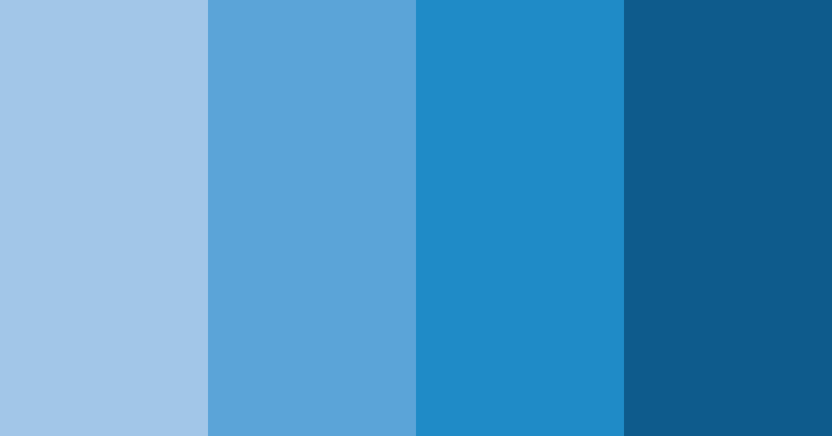 Download blue technology color palette PNG image (landscape)