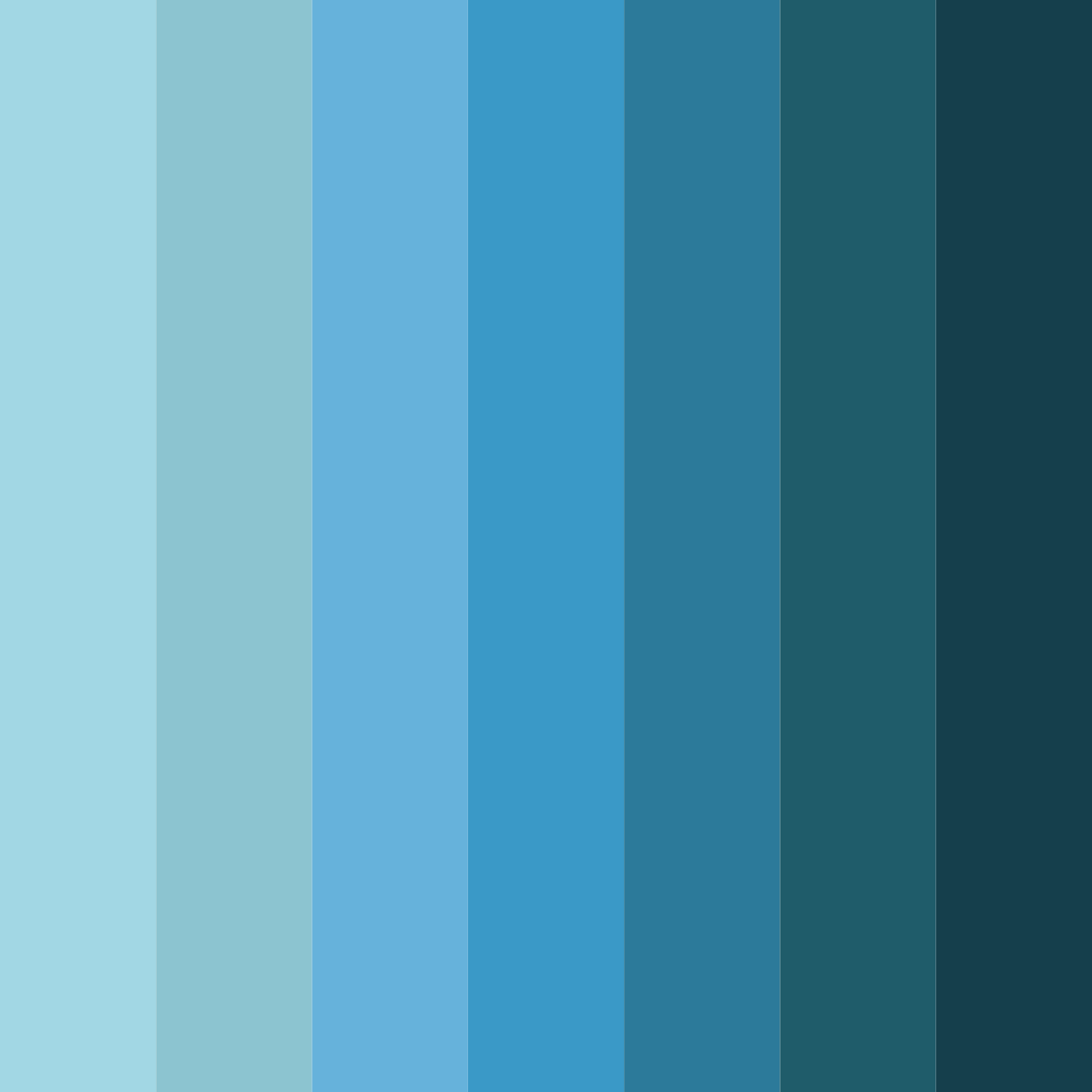 Download cupid's ocean breeze color palette PNG image (square)