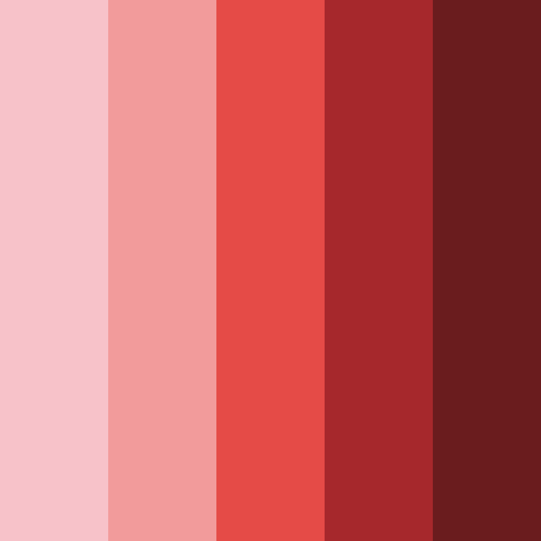 Download cherry blossom color palette PNG image (square)